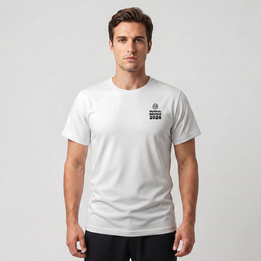 Men's White T-Short - World Cup