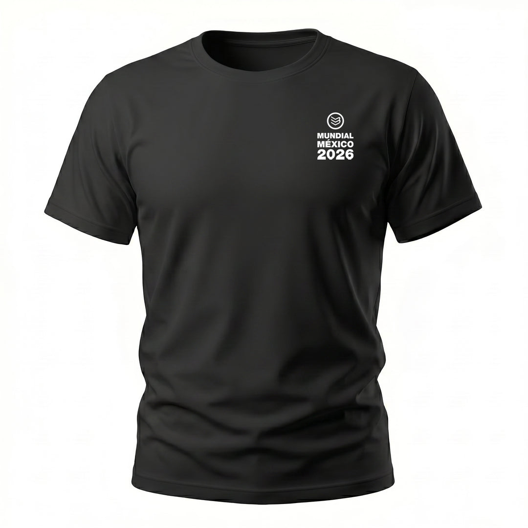 Men's Black T-Shirt - Wolrd Cup