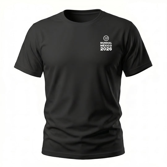 Men's Black T-Shirt - Wolrd Cup