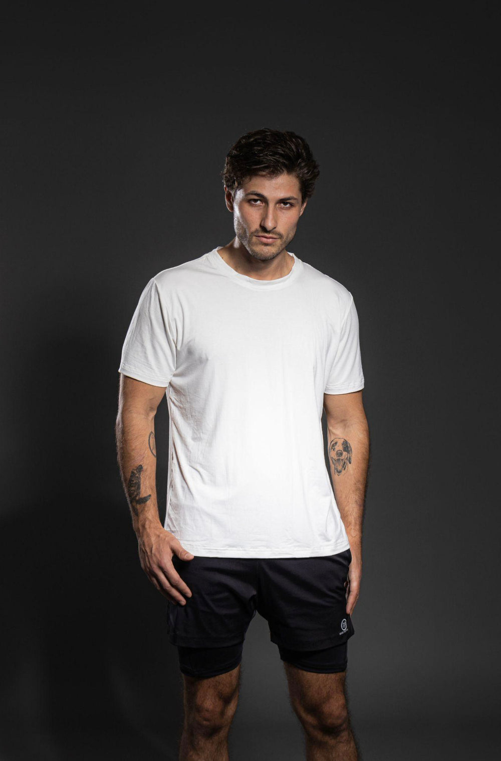 Bamboo t-shirt white